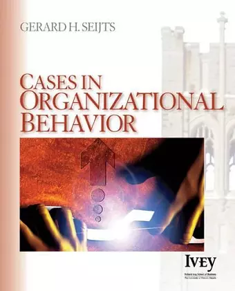 Cases in Organizational Behavior cover