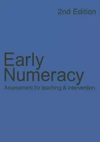 Early Numeracy cover