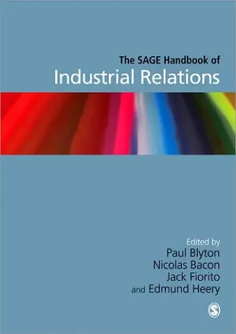 The SAGE Handbook of Industrial Relations cover