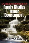 Qualitative Methods for Family Studies and Human Development cover