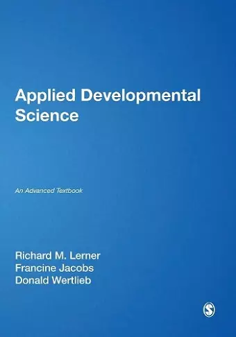 Applied Developmental Science cover