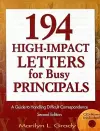 194 High-Impact Letters for Busy Principals cover