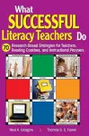 What Successful Literacy Teachers Do cover