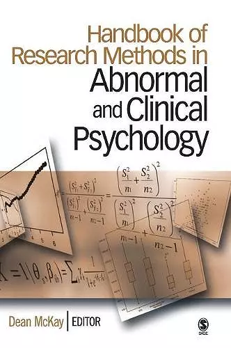 Handbook of Research Methods in Abnormal and Clinical Psychology cover