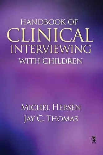 Handbook of Clinical Interviewing With Children cover