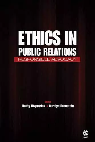 Ethics in Public Relations cover