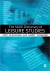 The SAGE Dictionary of Leisure Studies cover