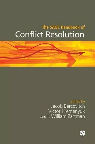 The SAGE Handbook of Conflict Resolution cover