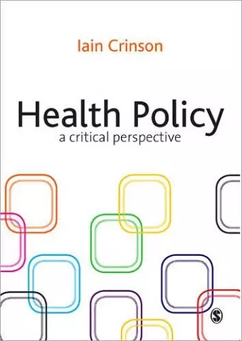 Health Policy cover