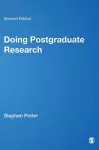 Doing Postgraduate Research cover