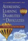 Addressing Learning Disabilities and Difficulties cover