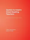 Quotes to Inspire Great Reading Teachers cover