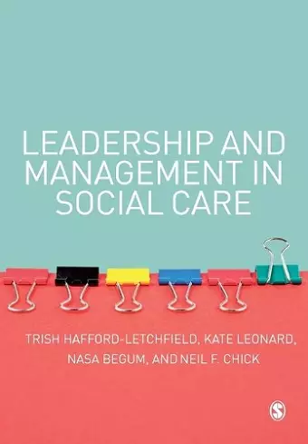 Leadership and Management in Social Care cover