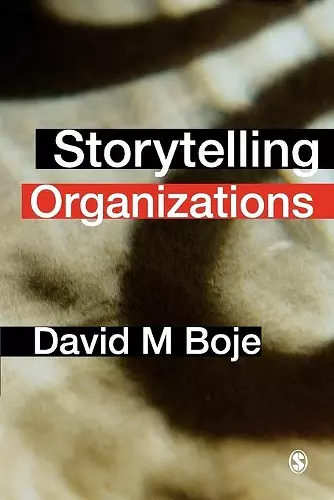 Storytelling Organizations cover