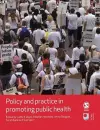 Policy and Practice in Promoting Public Health cover