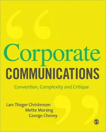 Corporate Communications cover