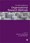 The SAGE Handbook of Organizational Research Methods cover