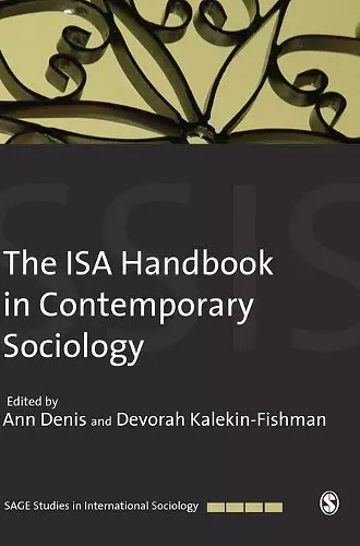 The ISA Handbook in Contemporary Sociology cover