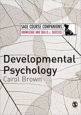 Developmental Psychology cover