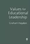 Values for Educational Leadership cover