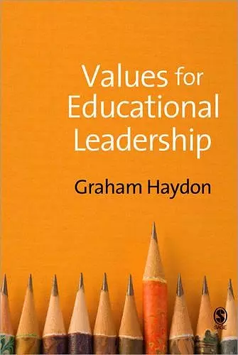 Values for Educational Leadership cover