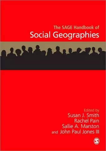 The SAGE Handbook of Social Geographies cover