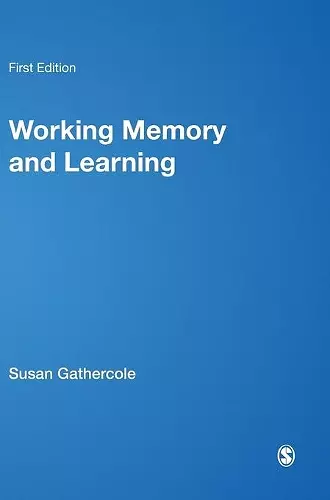 Working Memory and Learning cover