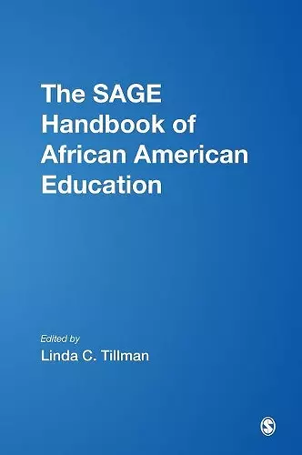 The SAGE Handbook of African American Education cover