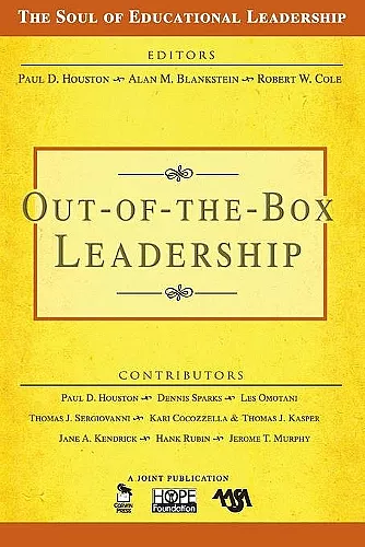Out-of-the-Box Leadership cover