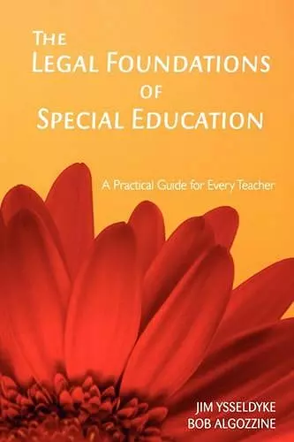 The Legal Foundations of Special Education cover