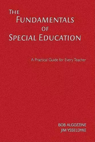 The Fundamentals of Special Education cover