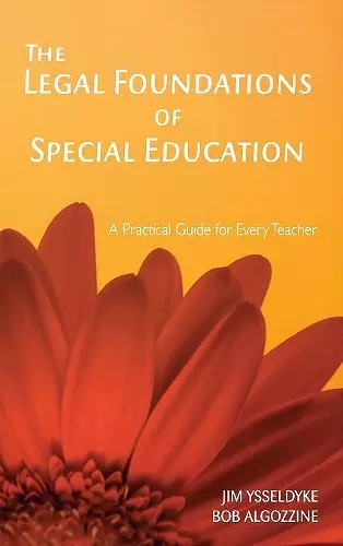 The Legal Foundations of Special Education cover