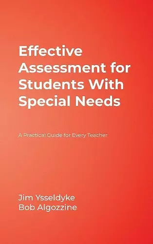 Effective Assessment for Students With Special Needs cover