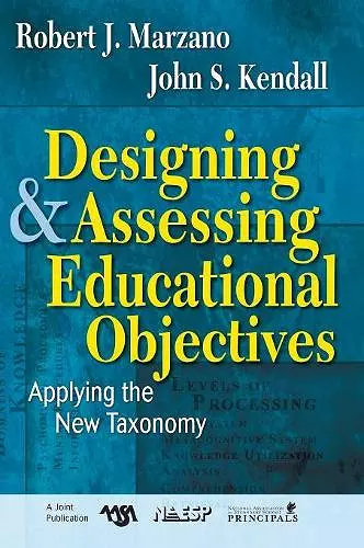 Designing and Assessing Educational Objectives cover