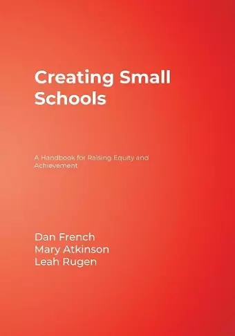 Creating Small Schools cover