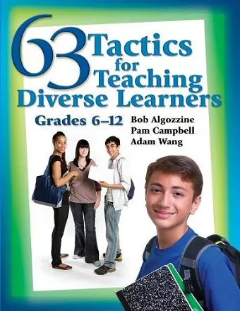 63 Tactics for Teaching Diverse Learners, Grades 6-12 cover