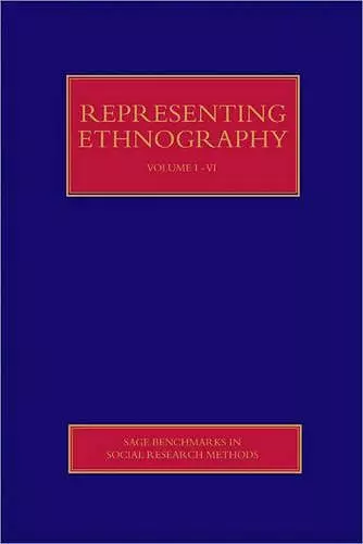 Representing Ethnography cover