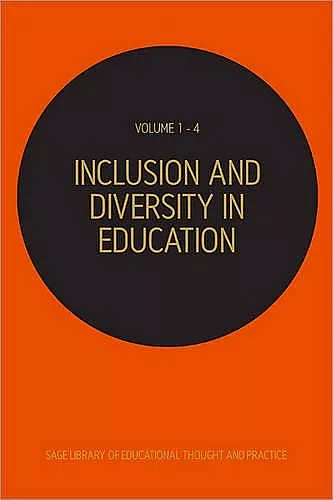 Inclusion and Diversity in Education cover