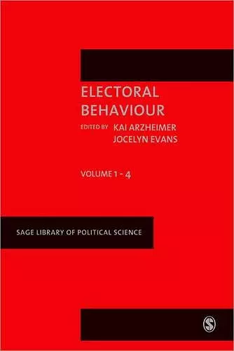 Electoral Behaviour cover