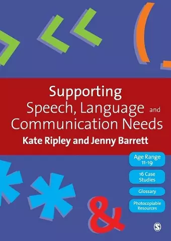 Supporting Speech, Language & Communication Needs cover