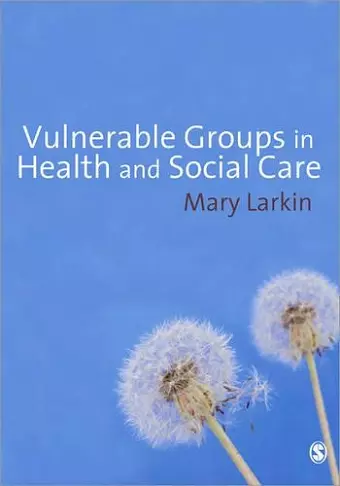 Vulnerable Groups in Health and Social Care cover