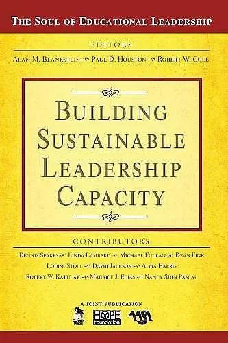 Building Sustainable Leadership Capacity cover