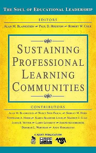 Sustaining Professional Learning Communities cover