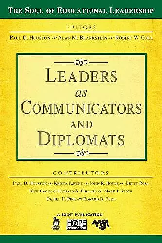 Leaders as Communicators and Diplomats cover