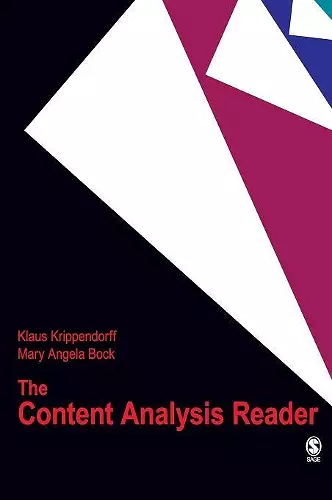 The Content Analysis Reader cover