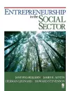 Entrepreneurship in the Social Sector cover