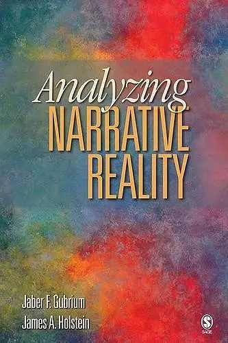 Analyzing Narrative Reality cover