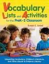 Vocabulary Lists and Activities for the PreK-2 Classroom cover