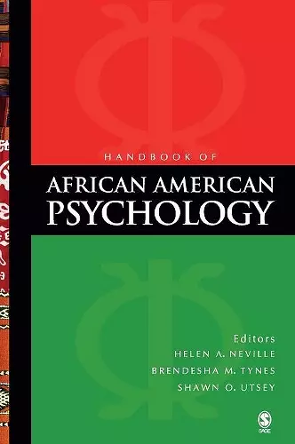 Handbook of African American Psychology cover