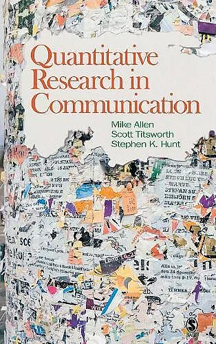 Quantitative Research in Communication cover